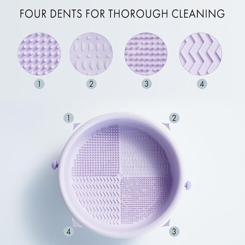 ARTIFY Paint Brush Cleaner Set | All-in-One Holder, Cleaner, and Brush Storage | Includes Brush Care Soap and Brush Comb | Ideal for Artists, Studios, Workshops, and Outdoor Painting in Saudi Arabia