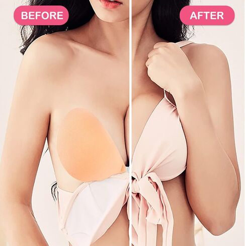 حمالة صدر لاصقة غير مرئية من السيليكون اللاصق بدون حمالات للنساء فستان بدون ظهر in Kuwait