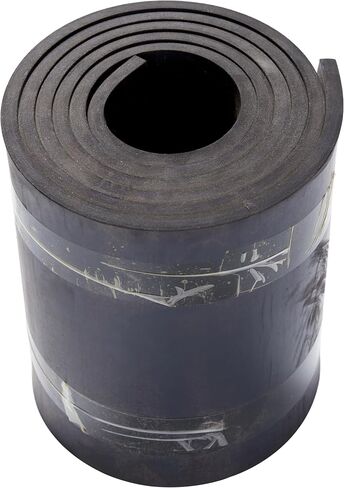 Rubber Roll, Neoprene Economy Grade, Rubber Width 12 in, Rubber Length 10 ft, Rubber Thickness 1/2 in, 70A, Plain Backing in Saudi Arabia