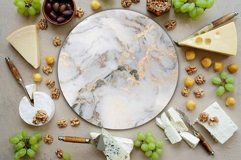 HASTA LA RAIZ | Mexican Handmade Cheese Board covered with resin. Ideal for Charcuterie Platter & Serving Tray. Line: Stones (Marble and Granite) in Kuwait