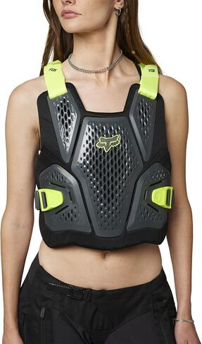 Fox Racing Raceframe Impact SB CE D3O Motocross Chest/Back Protector, Dark Shadow, L/XL in Saudi Arabia