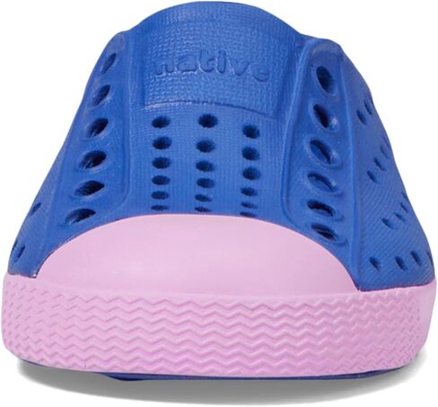 Native Shoes Kids Jefferson (Toddler/Little Kid) - EVA Upper and Lining - Perforations for Temperature Control Adventure Blue/Chillberry Pink 9 Toddler M in Saudi Arabia