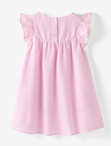 PATPAT Toddler Baby Girls Dress Ruffle Sleveless Casual Summer Sundress in Saudi Arabia