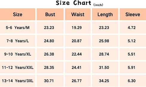 Yoklass Girls Summer Stretchy Dress A line Twirly Skater Dresses with Pockets 5-14 Years in Saudi Arabia