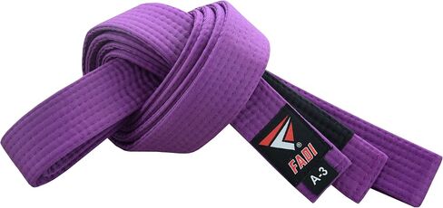 Brazilian Jiu Jitsu Belts - Durable Unisex BJJ Belts with Ranking Stripes for Adults and Kids in Kuwait