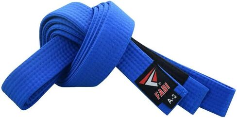 Brazilian Jiu Jitsu Belts - Durable Unisex BJJ Belts with Ranking Stripes for Adults and Kids in Kuwait