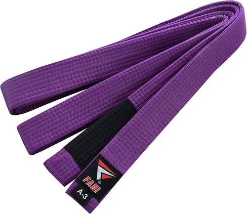 Brazilian Jiu Jitsu Belts - Durable Unisex BJJ Belts with Ranking Stripes for Adults and Kids in Kuwait