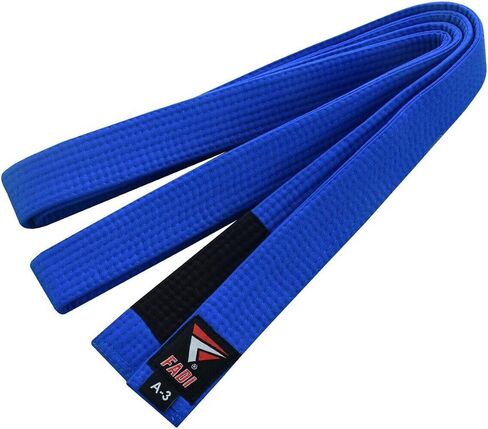Brazilian Jiu Jitsu Belts - Durable Unisex BJJ Belts with Ranking Stripes for Adults and Kids in Kuwait