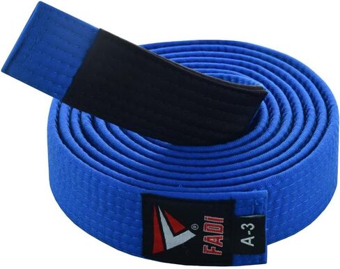 Brazilian Jiu Jitsu Belts - Durable Unisex BJJ Belts with Ranking Stripes for Adults and Kids in Kuwait