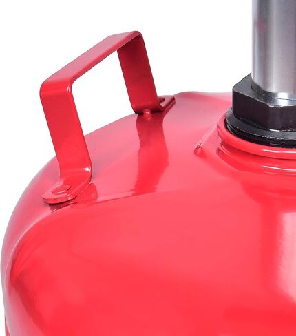 Aain AO5 5 Gallon Portable Oil Lift Drain, Steel Oil Drain, Adjustable Height Waster Oil drain for Changing car and Truck Motor Oil, Red in Saudi Arabia