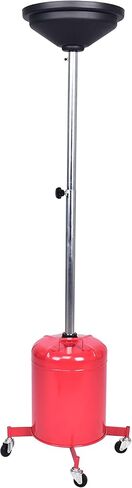 Aain AO5 5 Gallon Portable Oil Lift Drain, Steel Oil Drain, Adjustable Height Waster Oil drain for Changing car and Truck Motor Oil, Red in Saudi Arabia