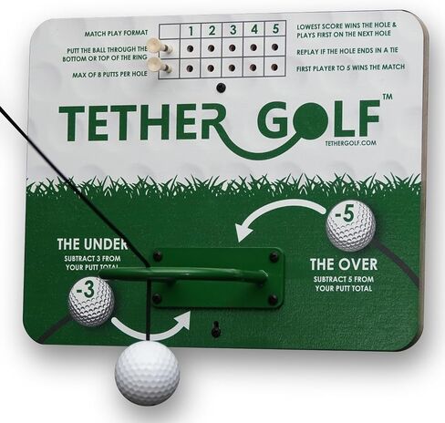 Indoor & Outdoor Golf Game - Unique Golf Game for The Whole Family to Enjoy - Use Your Favorite Putter or Toss by Hand to Score and Have Fun - Golf Games for Adults Outdoor & Indoor in Saudi Arabia