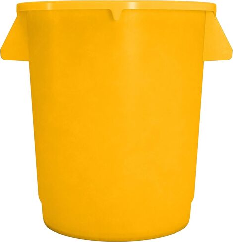 SPARTA Bronco Waste Container Trash Container, Round Trash Bin for Disposal, 10 Gallons, Green in Saudi Arabia