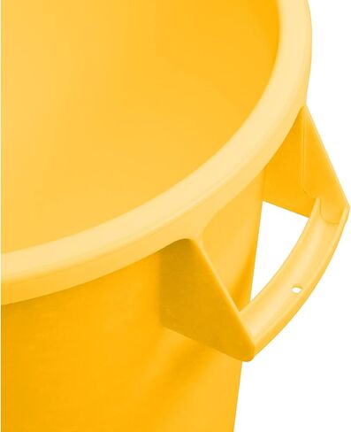 SPARTA Bronco Waste Container Trash Container, Round Trash Bin for Disposal, 10 Gallons, Green in Saudi Arabia