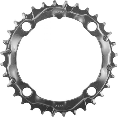 Truvativ Truvativ Trushift Chainring 32t 104 BCD 8/9/10/11 سرعة من الألومنيوم باللون الرمادي MTB Road in Kuwait