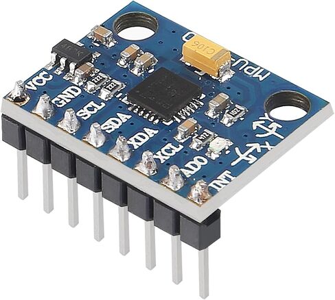 4 قطع ملحوم مسبقًا GY-521 MPU-6050 MPU6050 وحدة 3 محاور مقياس تسارع جيروسكوب 6 DOF 6 محاور مستشعر جيروسكوب لراسبيري بي بيكو ونماذج أخرى in Saudi Arabia