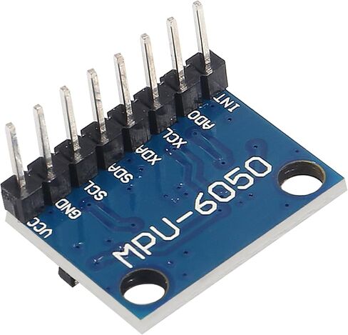 4 قطع ملحوم مسبقًا GY-521 MPU-6050 MPU6050 وحدة 3 محاور مقياس تسارع جيروسكوب 6 DOF 6 محاور مستشعر جيروسكوب لراسبيري بي بيكو ونماذج أخرى in Saudi Arabia