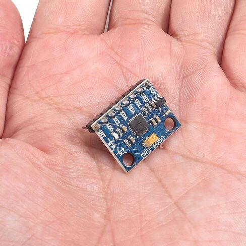 4 قطع ملحوم مسبقًا GY-521 MPU-6050 MPU6050 وحدة 3 محاور مقياس تسارع جيروسكوب 6 DOF 6 محاور مستشعر جيروسكوب لراسبيري بي بيكو ونماذج أخرى in Saudi Arabia