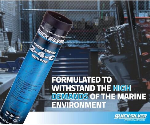 Quicksilver 802863Q1 2-4-C Marine Grease/Lubricant with PTFE - 14 Oz. Cartridge in Saudi Arabia