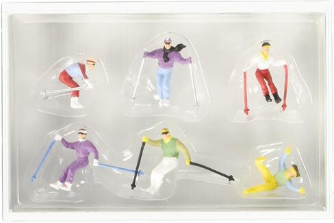 10313 متزلج على المنحدرات pkg(6) شكل بمقياس HO in Kuwait