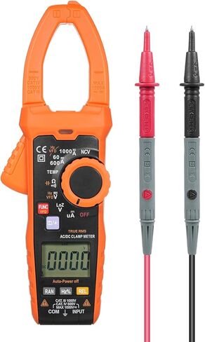 جهاز قياس المشبك الرقمي True RMS 6000 عدد جهاز اختبار كهربائي رقمي قياسات تلقائية للتيار المتردد/تيار مستمر الجهد الكهربي تيار متردد/تيار مستمر المقاومة الحالية السعة درجة الحرارة استمرارية دورة العمل in Kuwait