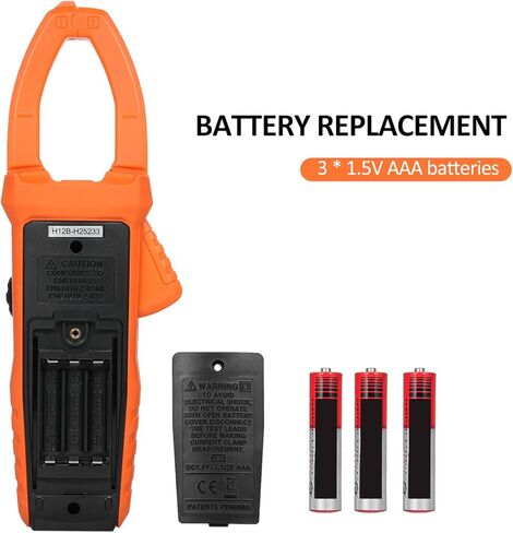 جهاز قياس المشبك الرقمي True RMS 6000 عدد جهاز اختبار كهربائي رقمي قياسات تلقائية للتيار المتردد/تيار مستمر الجهد الكهربي تيار متردد/تيار مستمر المقاومة الحالية السعة درجة الحرارة استمرارية دورة العمل in Kuwait