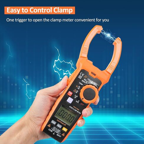 جهاز قياس المشبك الرقمي True RMS 6000 عدد جهاز اختبار كهربائي رقمي قياسات تلقائية للتيار المتردد/تيار مستمر الجهد الكهربي تيار متردد/تيار مستمر المقاومة الحالية السعة درجة الحرارة استمرارية دورة العمل in Kuwait