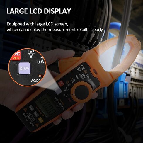 جهاز قياس المشبك الرقمي True RMS 6000 عدد جهاز اختبار كهربائي رقمي قياسات تلقائية للتيار المتردد/تيار مستمر الجهد الكهربي تيار متردد/تيار مستمر المقاومة الحالية السعة درجة الحرارة استمرارية دورة العمل in Kuwait