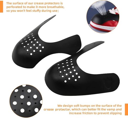 8 pairs Shoe Toe Crease Protector for Sneaker, Anti-Wrinkle Shoes Crease Protector Prevent Shoes Crease（5-9） in Saudi Arabia