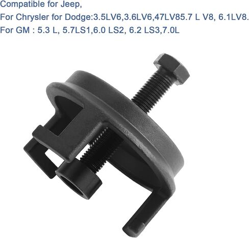 25264 سحّاب موازن متناسق متوافق مع GM Jeep Chrysler Dodge، LS Crank Pulley Puller، إزالة موازن LS بدون ثقوب استغلالها، لا حاجة لإزالة المبرد in Kuwait