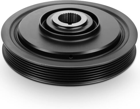 SCITOO 600-3340 594-267 Harmonic Balancer Crankshaft Pulley Fits 05-09 for Acura MDX 05-08 for Acura RL 06-07 for Honda for Accord 05-10 for Honda Odyssey in Saudi Arabia