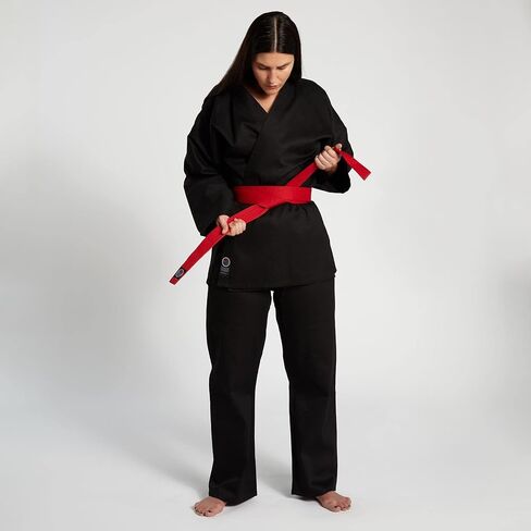 ProForce 6oz Student Karate Gi / Uniform - Black - Size 000 in Saudi Arabia