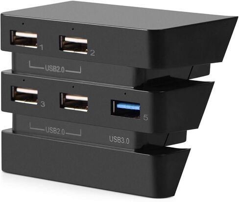محور USB ABS، محور USB احترافي متعدد المنافذ، مع مؤشرات LED لوحدة تحكم Ps4 Pro سهلة التركيب Ps4 Pro الافتراضي in Saudi Arabia