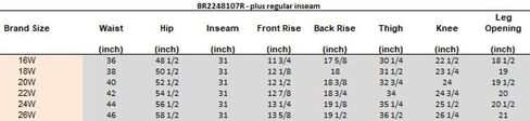 Briggs New York Women's Plus Size Pull on Dress Pant Average & Short Length in Saudi Arabia