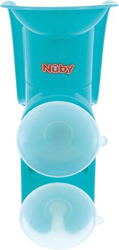 Bundle of Nuby Floating Octopus Toy with 3 Hoopla Rings - BPA Free Baby Bath Toy for Boys and Girls + Nuby Bubbly Buds Bath Toys, BPA Free in Saudi Arabia