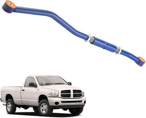 شريط مسار قابل للتعديل لسيارة دودج رام 2500 3500 2WD 4WD 2003-2013 مع رفع 2-6 بوصة، جلبة بولي مطورة - أزرق in Kuwait