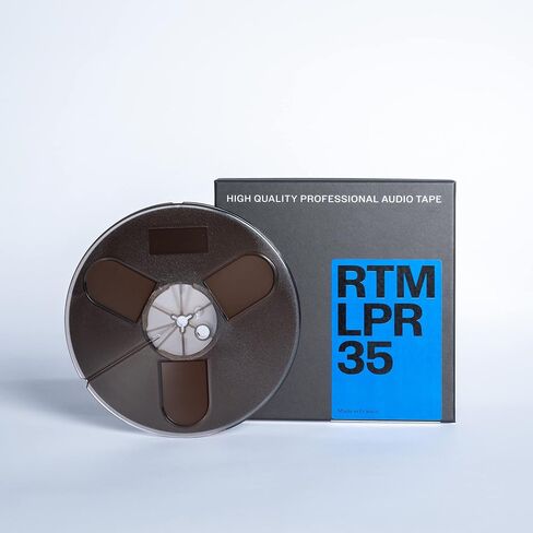 RTM Long Play Recording LPR 35 ¼ inch - Reel to Reel Magnetic Tape for Audio Recording - 885 ft Plastic Reel - 5 inch Diameter in Saudi Arabia