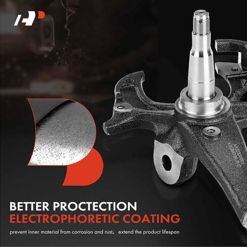 A-Premium 2 x Front Disc Brake Spindles Steering Knuckle Compatible with Chevrolet Malibu, El Camino, Monte Carlo, S10, S10 Blazer & GMC S15, S15 Jimmy & Buick Century, Regal & Pontiac Bonneville in Saudi Arabia