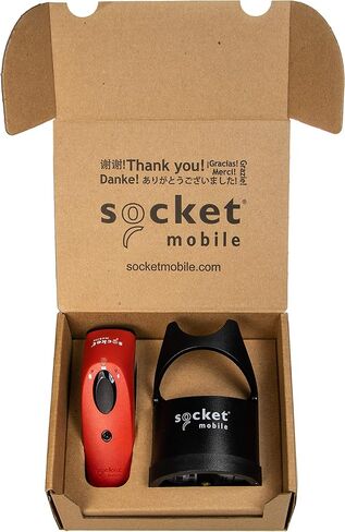 SOCKET Scan S700, 1D Barcode Scanners (Red & White) and Charging Docks in Saudi Arabia