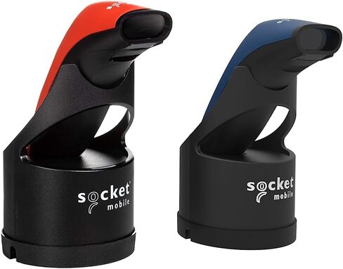 SOCKET Scan S700, 1D Barcode Scanners (Red & White) and Charging Docks in Saudi Arabia
