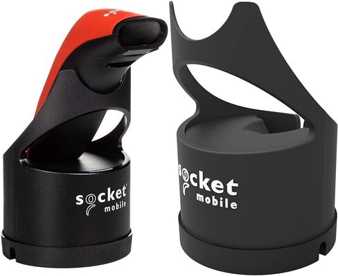 SOCKET Scan S700, 1D Barcode Scanners (Red & White) and Charging Docks in Saudi Arabia