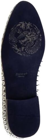 J75 Men's Luxor-3 Spiked Slip-on Loafer | All-Over Metallic Spikes | Ornaments and Glitter | Formal Smoking Slipper in Saudi Arabia
