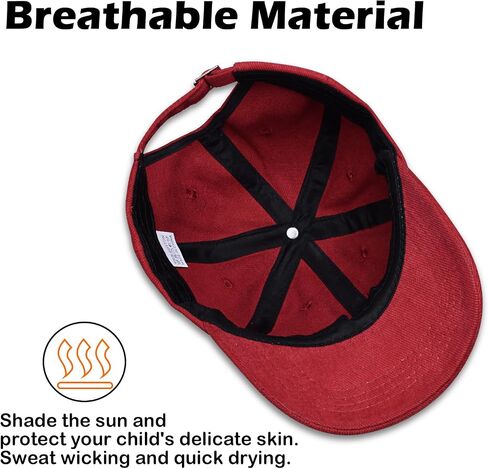 Kids Embroidered Baseball Caps Adjustable Boys Girls Dinosaur Trucker Cap Toddler Beach Sun Hats in Saudi Arabia