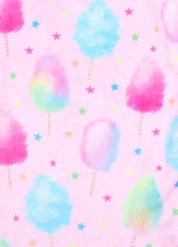 iscream Big Girls Silky Soft Fun Print Plush Fleece Shorts - Candy Store Collection in Saudi Arabia