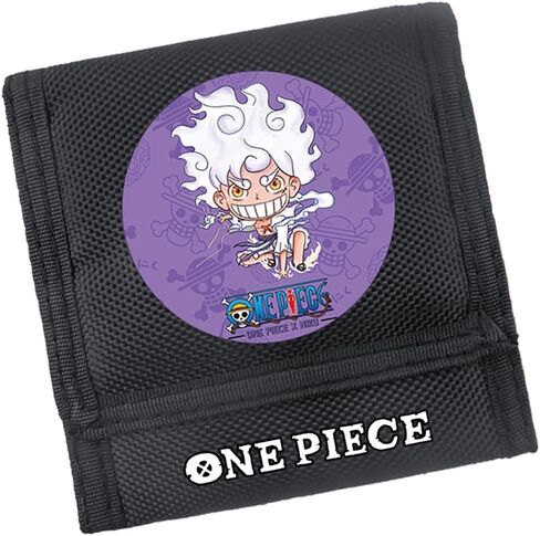 Kids' Wallet One Piece Small Pocket Money Holder Case for Girls and Boys (Luffy) in Saudi Arabia