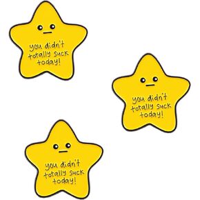 3pcs Funny Stars Enamel Pin, Novelty Cartoon Cute Pins for Hats, Backpacks, Bags and Lanyards in Kuwait