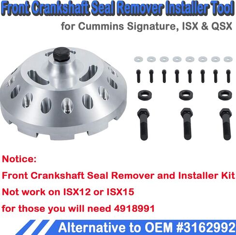 3164780 Crankshaft Rear Main Seal and Wear Sleeve Remover/Installer Tool, 3162992 Crankshaft Front Seal Remover/Installer Tool Kit for Cummins ISX QSX Engine in Saudi Arabia