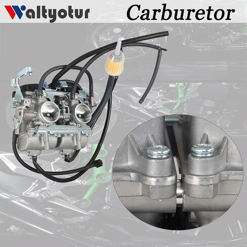 waltyotur Carburetor 15001-1433 15003-1602 Replacement for 1988-2007 Kawasaki Ninja 250R EX250F in Saudi Arabia