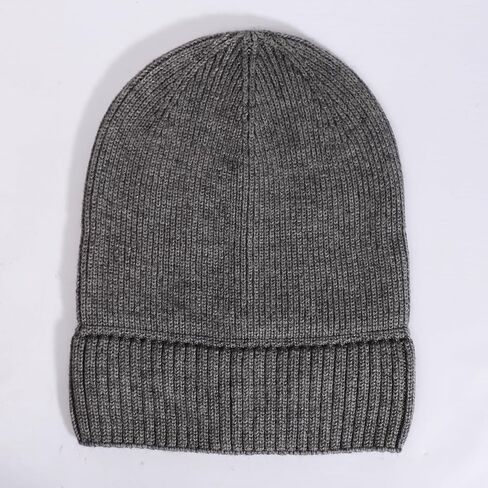 Oversized L/XL/XXL Merino Wool Beanie Hat for Men Big Head Cuffed Watch Cap Warm Soft Knit Winter Hat in Saudi Arabia