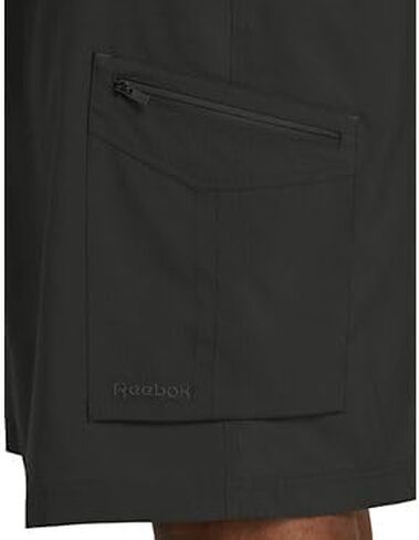 Reebok Big and Tall Performance Ripstop Cargo Shorts Black 5XL in Saudi Arabia
